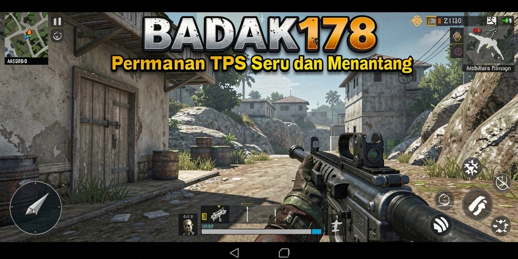 Tampilan seru gameplay TPS BADAK178 yang menegangkan.
