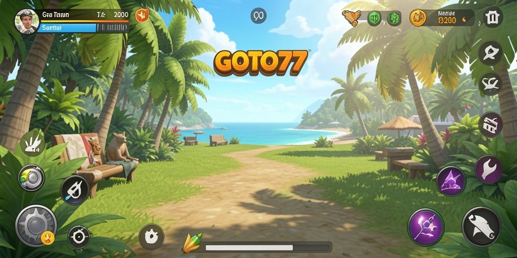 Tampilan GOTO77 dengan gameplay menarik dan menenangkan.