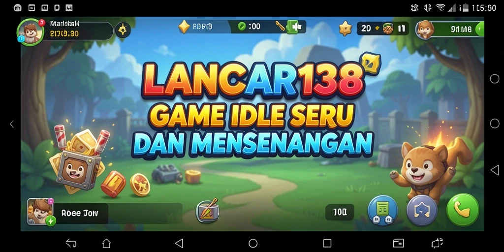 Tampilan gameplay seru dengan karakter yang menarik di LANCAR138.