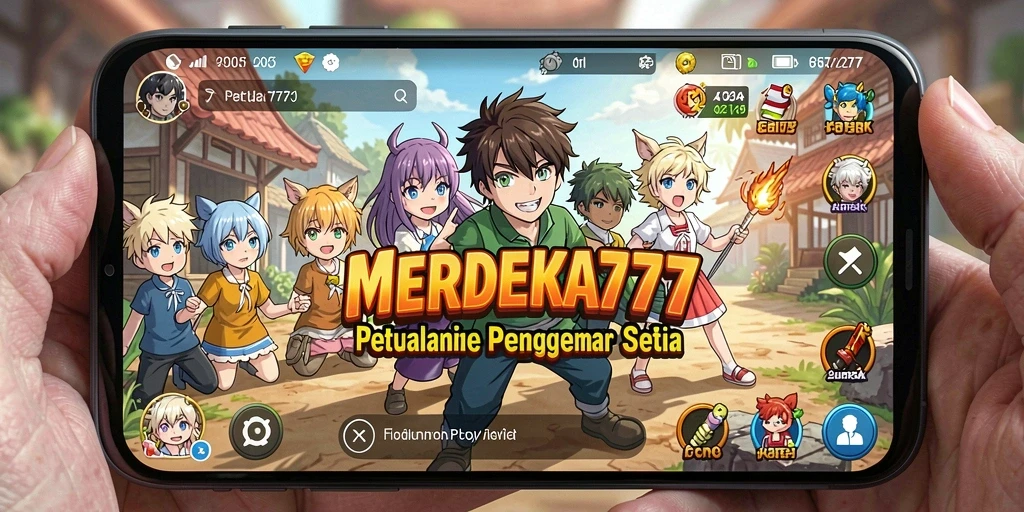 Gameplay seru dan karakter anime menarik di MERDEKA777.