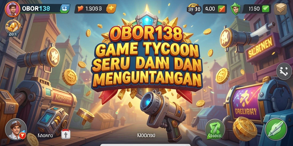 Screenshot menunjukkan gameplay Tycoon yang mengasyikkan dan menantang.