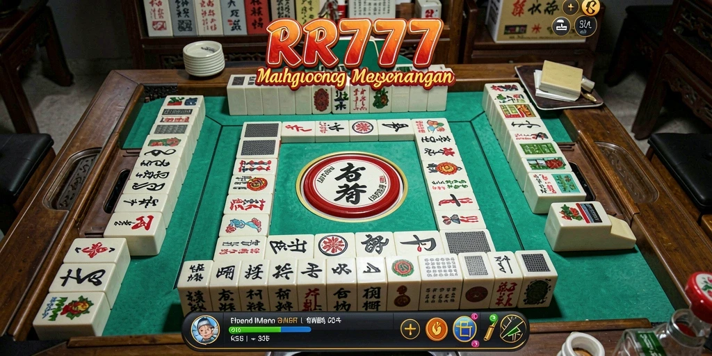 Tampilan gameplay menarik dari game Mahjong RR777