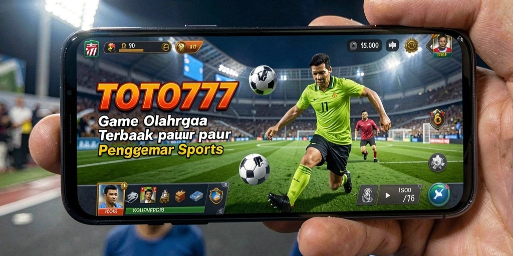 Tampilan gameplay menampilkan aksi olahraga seru di TOTO777.