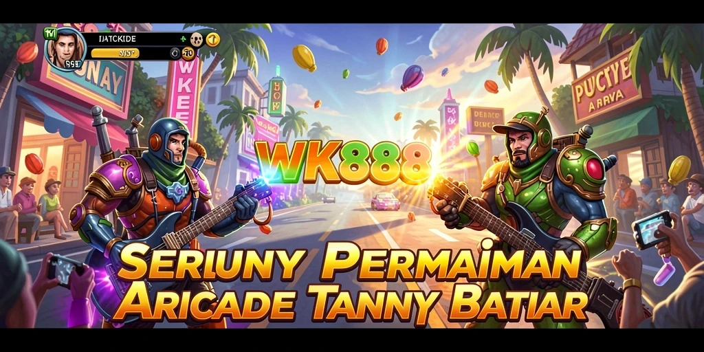 Tampilan gameplay seru dan penuh tantangan di WK888.